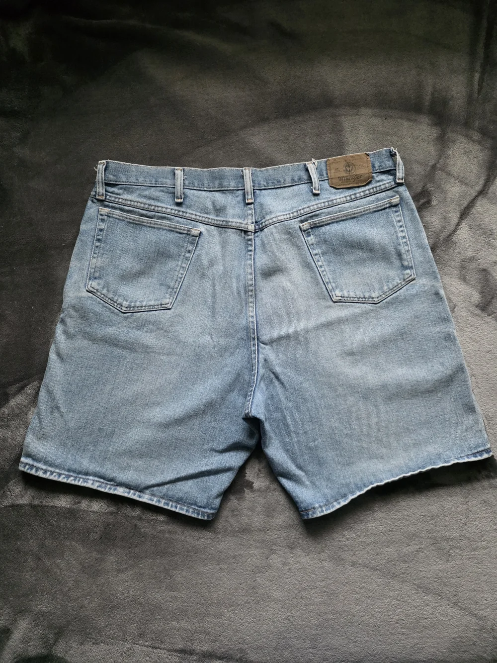 Wrangler VTG Men's Light Wash Denim Jean Shorts